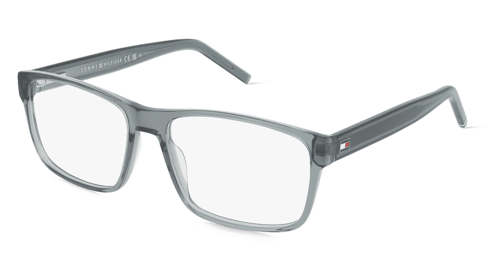 Tommy Hilfiger Eyewear TH 1989 grijs transparant Hoekaanzicht