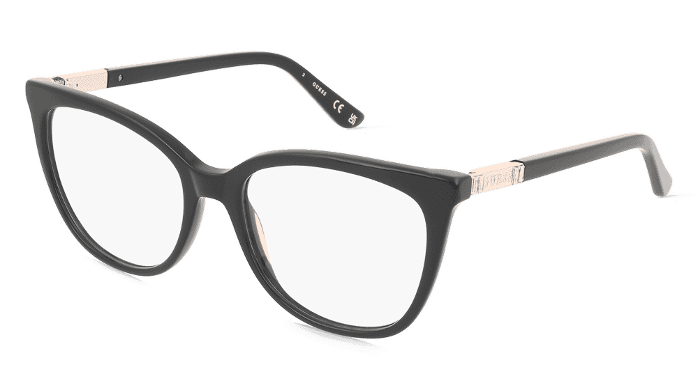 Guess GU50197 Noir brillant Vue d'angle