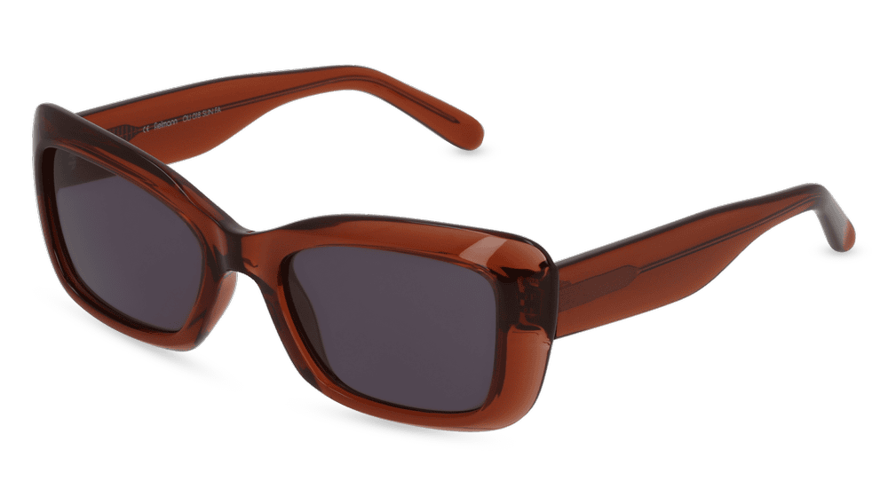 Harper Sun bruin transparant Hoekaanzicht