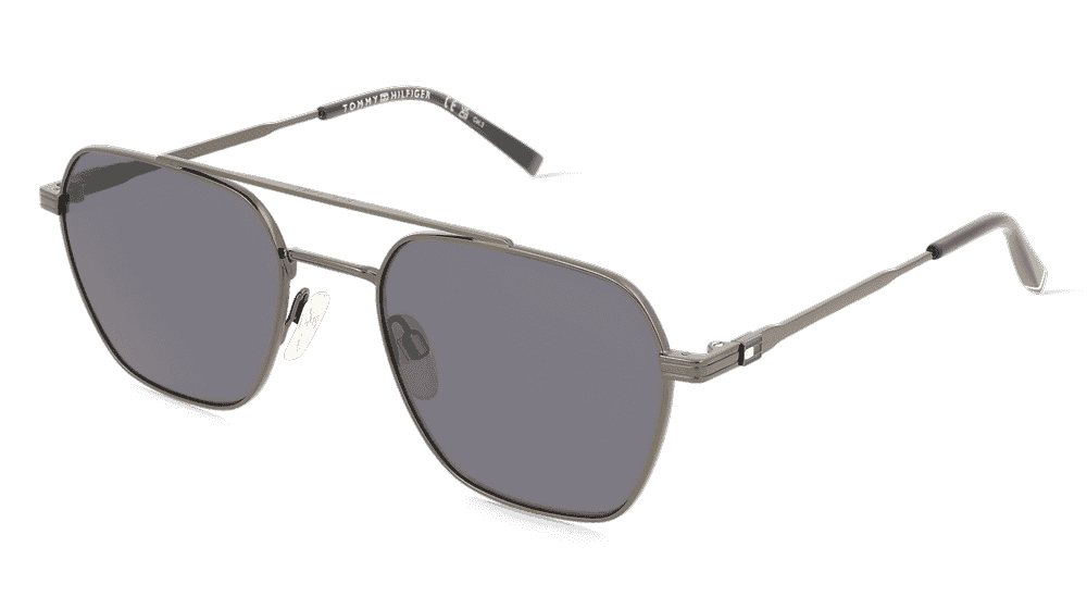 Tommy Hilfiger TH 2192/S Ruthenium zwart Hoekaanzicht