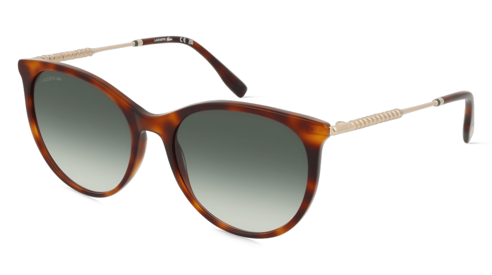 Lacoste L993S Havane brun Vue d'angle