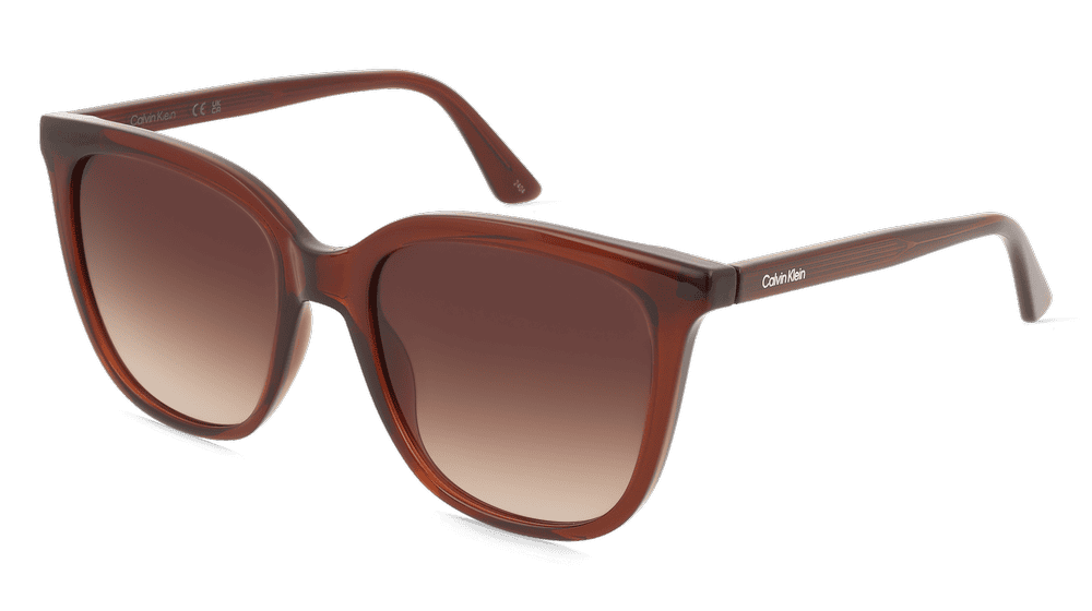 Calvin Klein CK23506S Brun Vue d'angle
