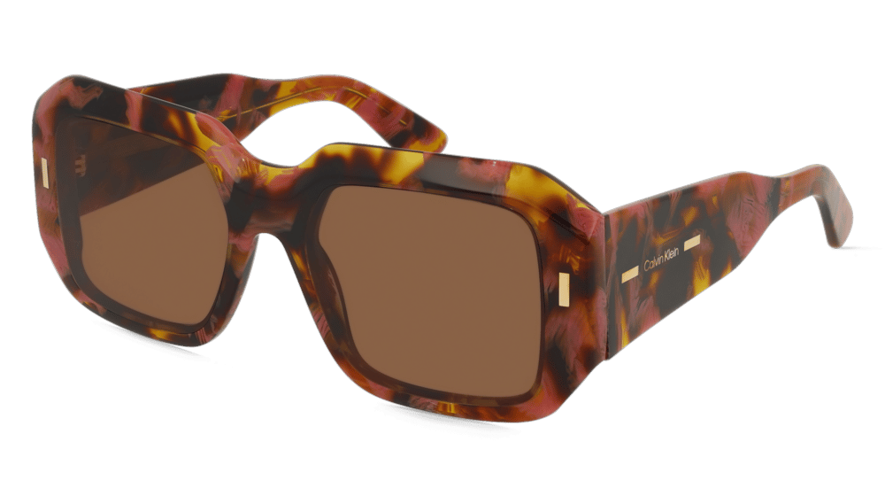 Calvin Klein CK23536S Havane Vue d'angle