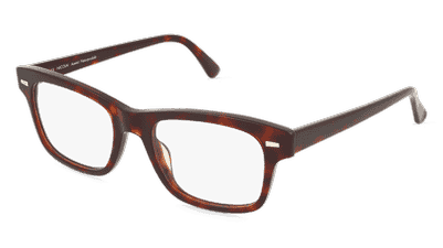 Fielmann LN 070 CL NICOLAI grijs transparant Hoekaanzicht