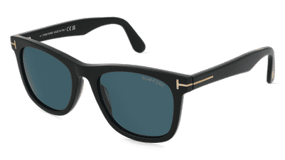 Tom Ford FT1099 Havanna meerkleurig Hoekaanzicht