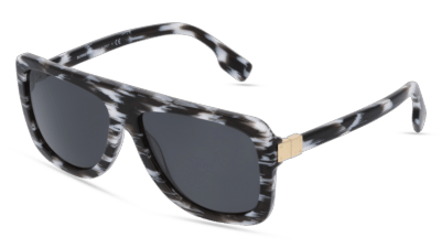 Burberry BE4362 JOAN Noir Vue d'angle