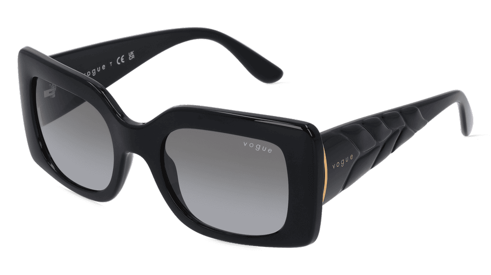 Vogue eyewear VO5481S Noir Vue d'angle