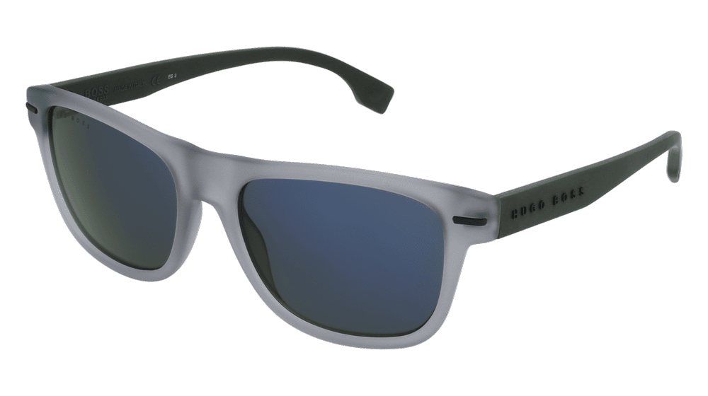 BOSS 1322/S Grey matt Corner View