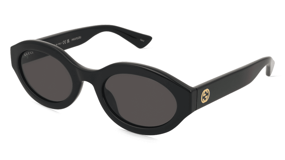 Gucci GG1579S Noir Vue d'angle