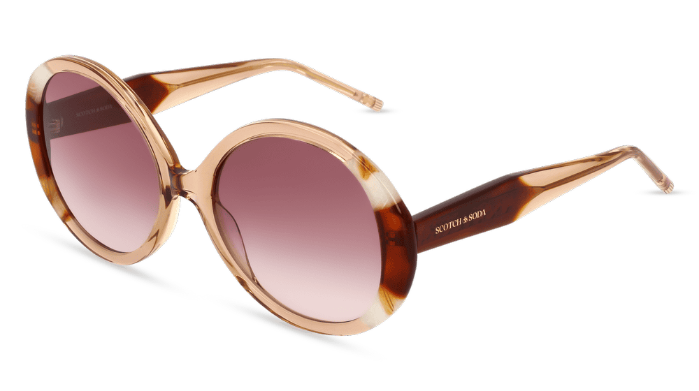 SCOTCH & SODA SS 7022 Miel transparent Vue d'angle