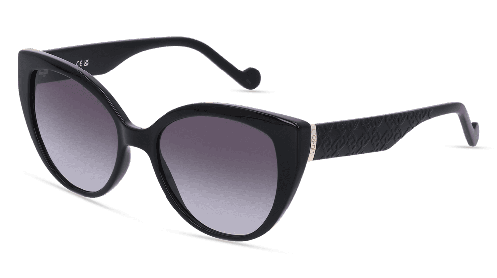 LIU JO LJ758S Noir brillant Vue d'angle