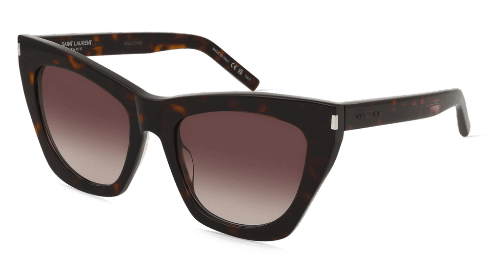 Saint Laurent SL214 KATE havana Hoekaanzicht