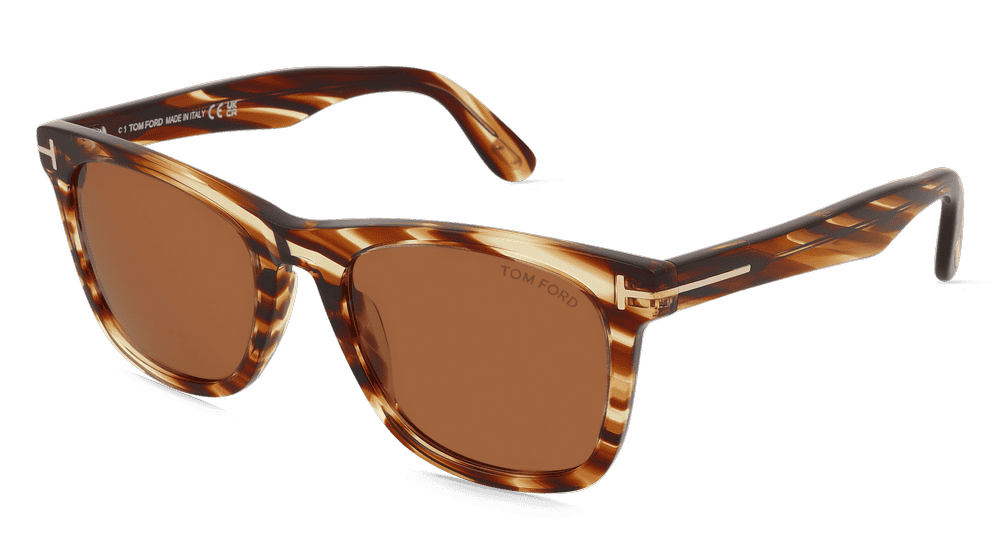 Tom Ford FT1099 Havanna multicolore Vue d'angle