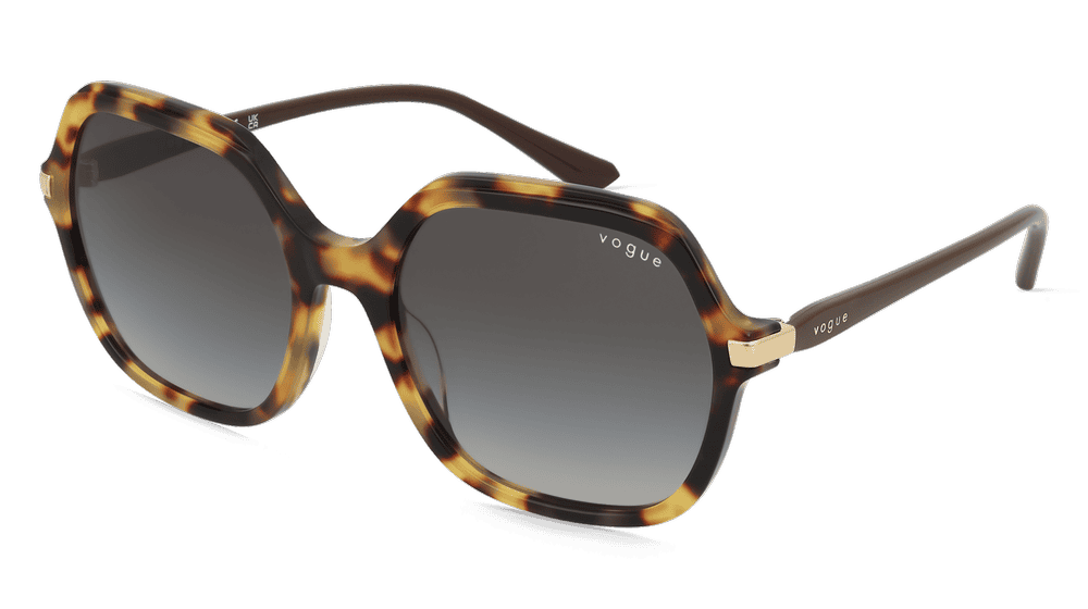 Vogue 0VO5561S Jaune vert Vue d'angle