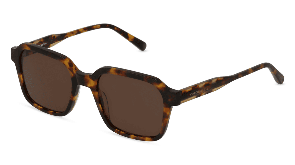 SCOTCH & SODA SS 8008 Havanna donker Hoekaanzicht