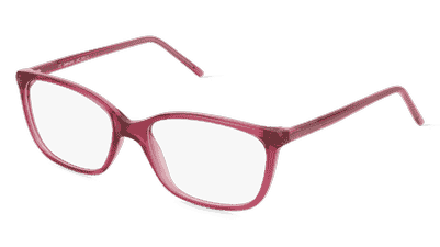 Fielmann MC 595 CL Brun transparent Vue d'angle