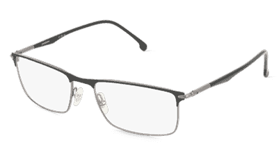 Carrera 288 Argenté noir Vue d'angle