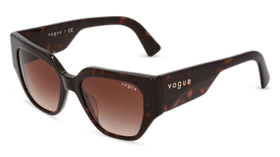Vogue eyewear VO5409S Rose transparent Vue d'angle