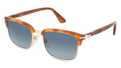 Persol 0PO3327S zwart Hoekaanzicht