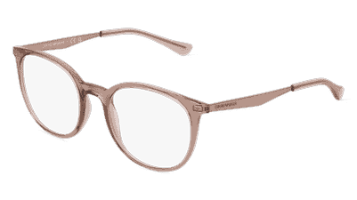 Emporio Armani EA3168 Grijs glanzend Hoekaanzicht