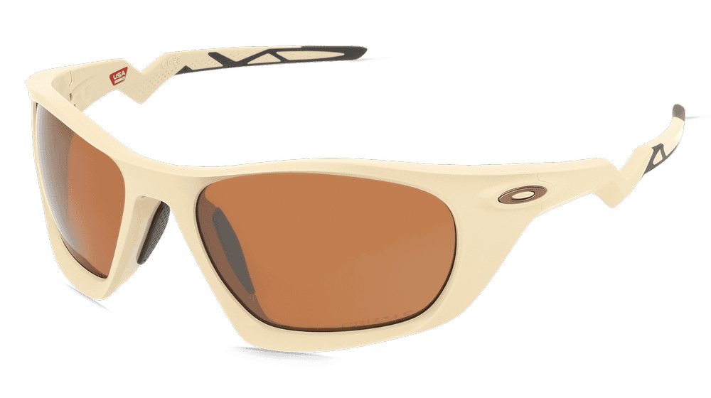 Oakley OO9431 Beige mat Hoekaanzicht