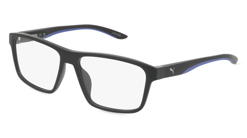 Puma PU0209O Noir mat Vue d'angle