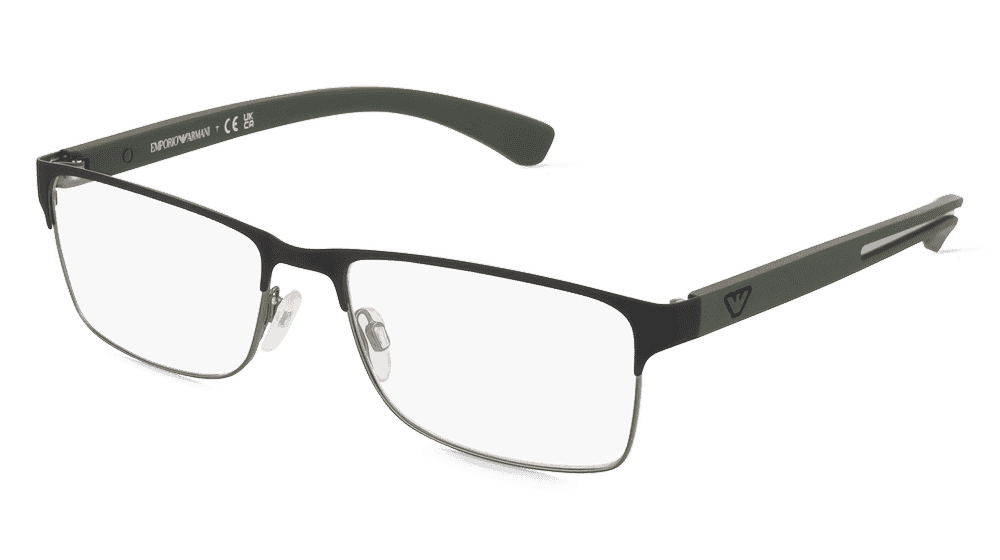 Emporio Armani EA1052 Noir Vue d'angle