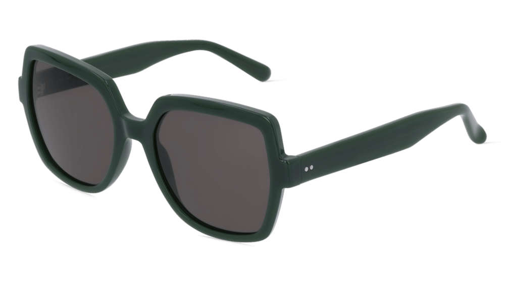 Fielmann MI 048 SUN FA CHLOE Olive brillant Vue d'angle
