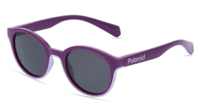 Polaroid PLD 8040/S Lilas brillant Vue d'angle