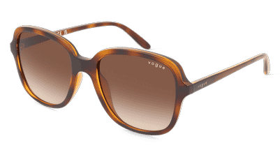 Vogue VO5601S Havanna donker Hoekaanzicht