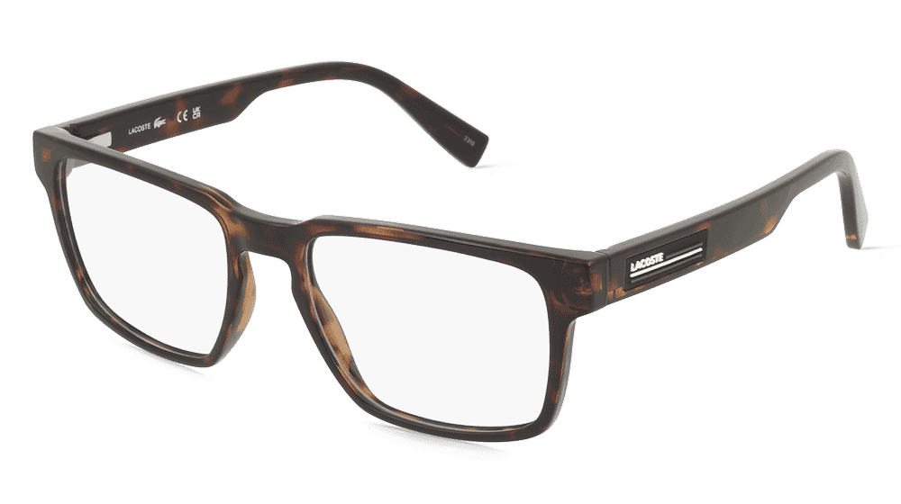 Lacoste L2948 havana Hoekaanzicht