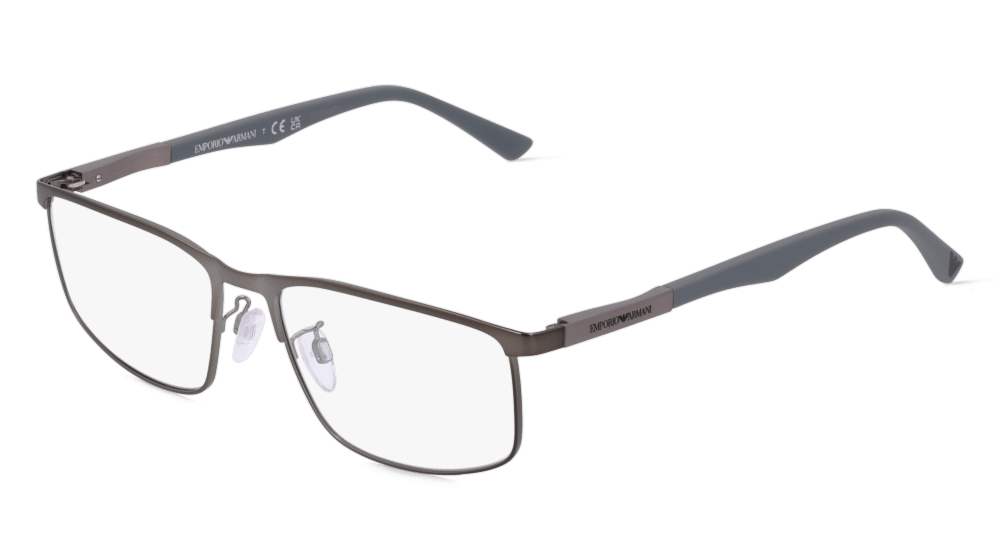Emporio Armani EA1131 Gris gun mat Vue d'angle