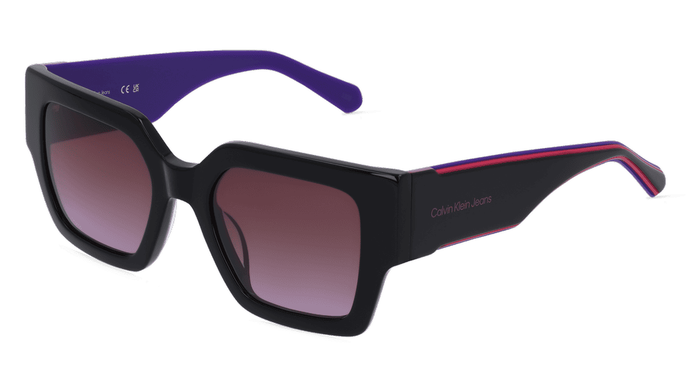 CALVIN KLEIN CKJ22638S Noir brillant Vue d'angle
