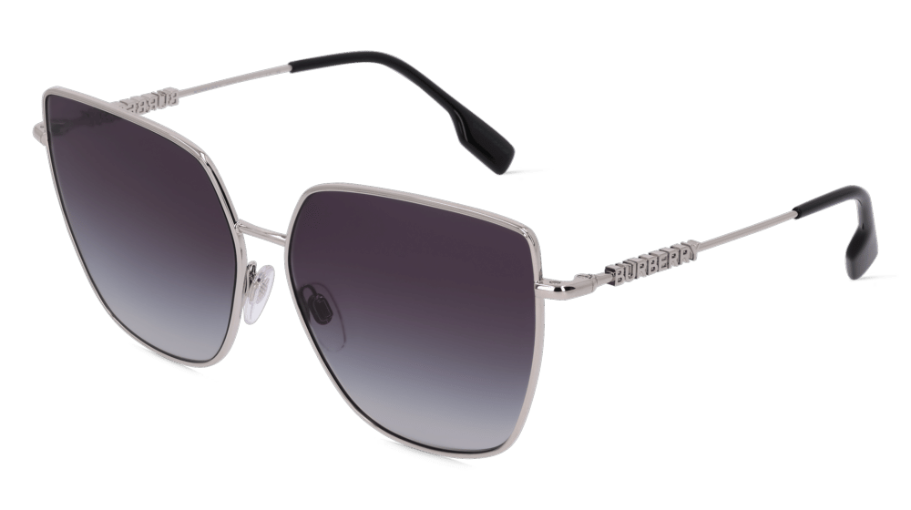 Burberry BE3143 Argenté Vue d'angle