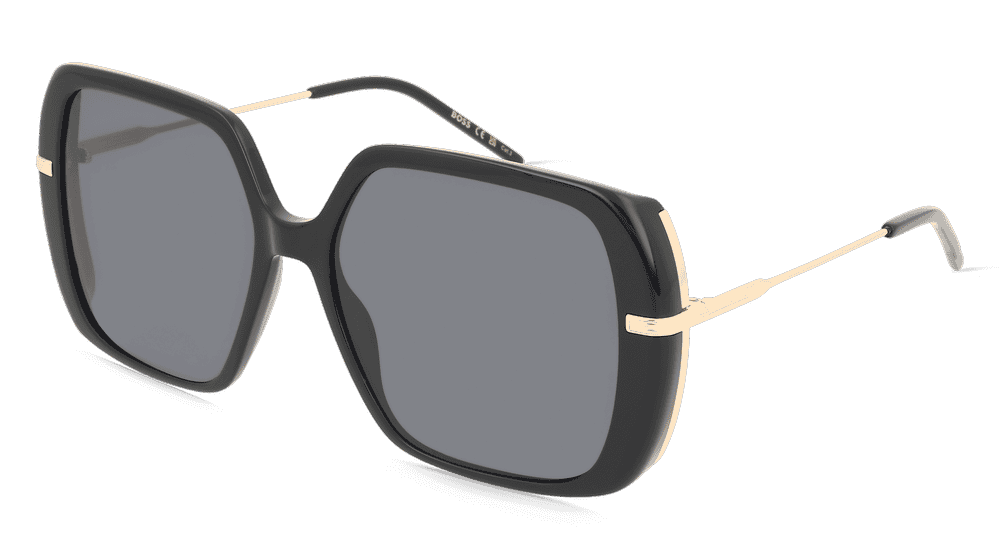 Boss BOSS 1782/S Noir or Vue d'angle
