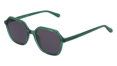 Fielmann ABC 071 SUN FA CHARLIE Vert transparent Vue d'angle