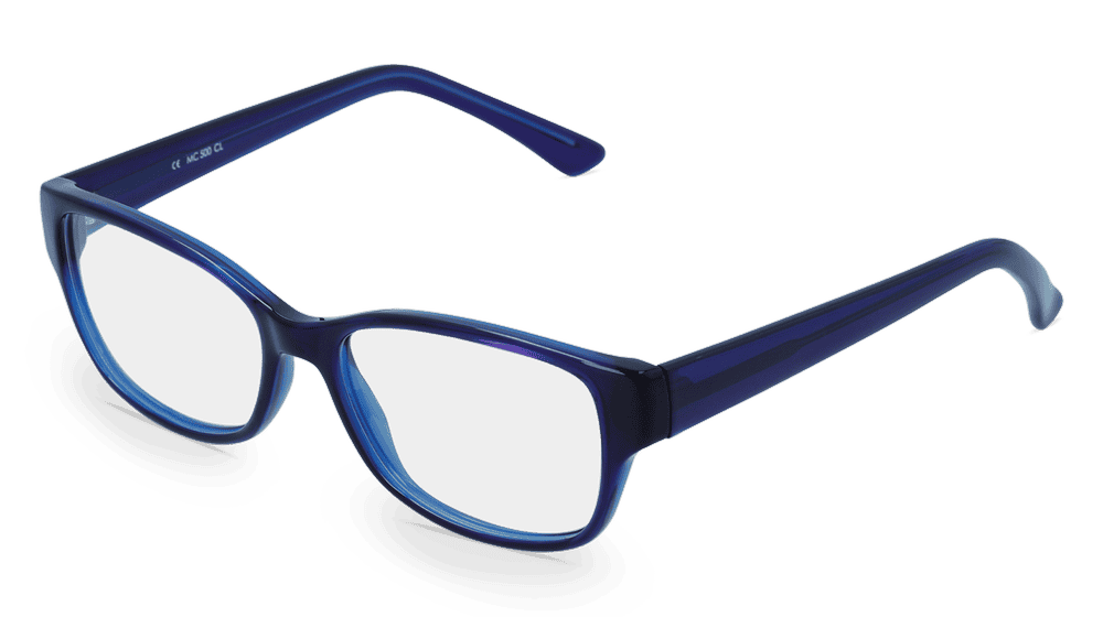 Luna blauw Hoekaanzicht