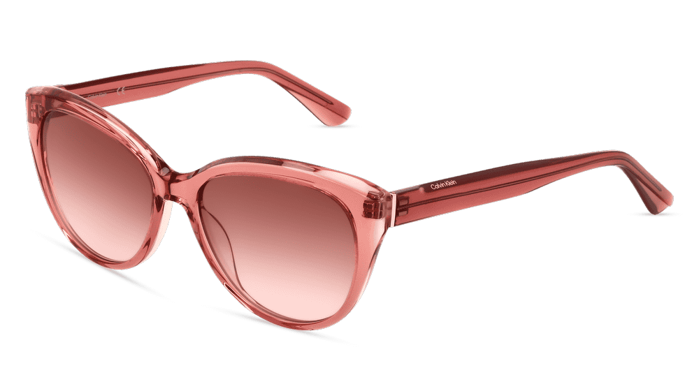 CALVIN KLEIN CK22520S roze transparant Hoekaanzicht