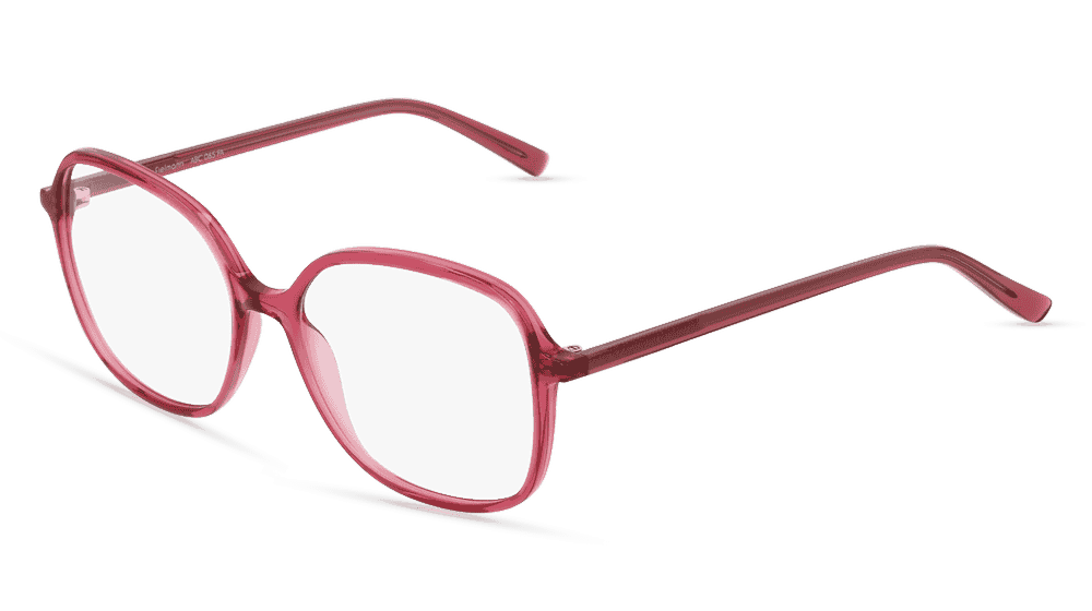 Jacoba Bordeaux transparent Vue d'angle