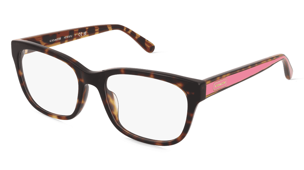 Coach HC6197U Vert foncé Vue d'angle