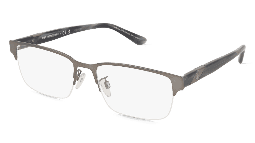 Emporio Armani EA1129 zilver Hoekaanzicht