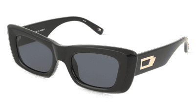 Le Specs DOPAMINE zwart Hoekaanzicht