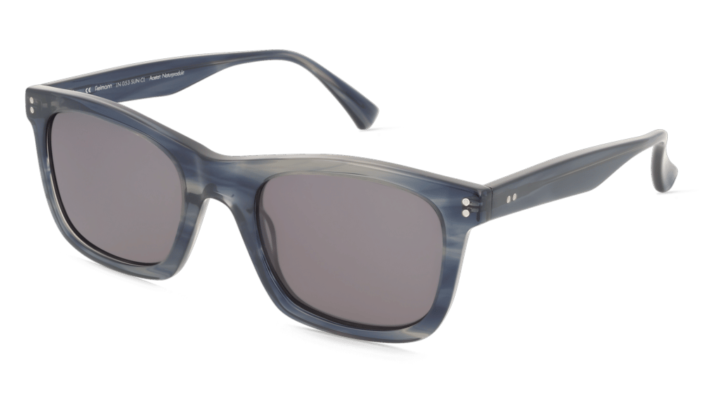 Fielmann LN 053 SUN CL JOSHUA Bleu rayé Vue d'angle