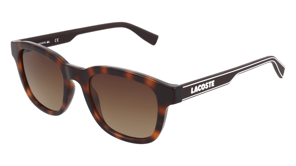 LACOSTE L966S Havana Corner View