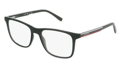 Lacoste L2848 blauw transparant Hoekaanzicht