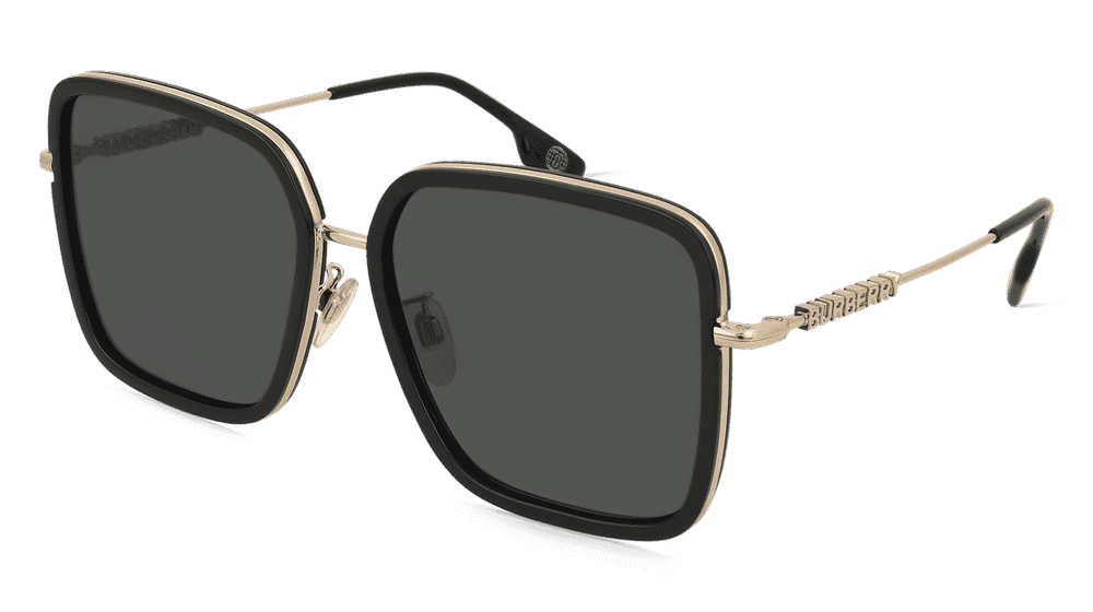 Burberry 0BE3145D Noir Vue d'angle