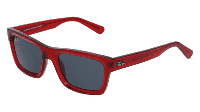 Ray-Ban RB4396 Blauw donker Hoekaanzicht