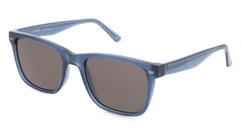 Charles Sun blauw transparant Hoekaanzicht