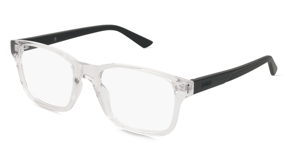 Puma PU0434O Cristal noir Vue d'angle
