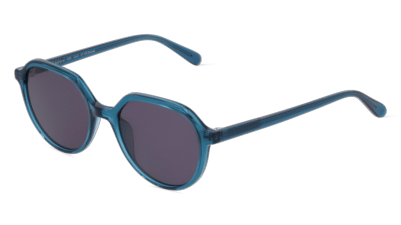 Fielmann ABC 074 SUN FA ALEX Vert transparent Vue d'angle